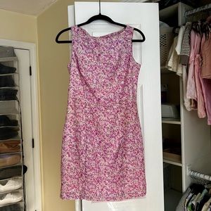 vintage 90s floral spring mini dress